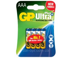 Батарейка лужна GP Ultra Plus Alkaline LR3 AAA
